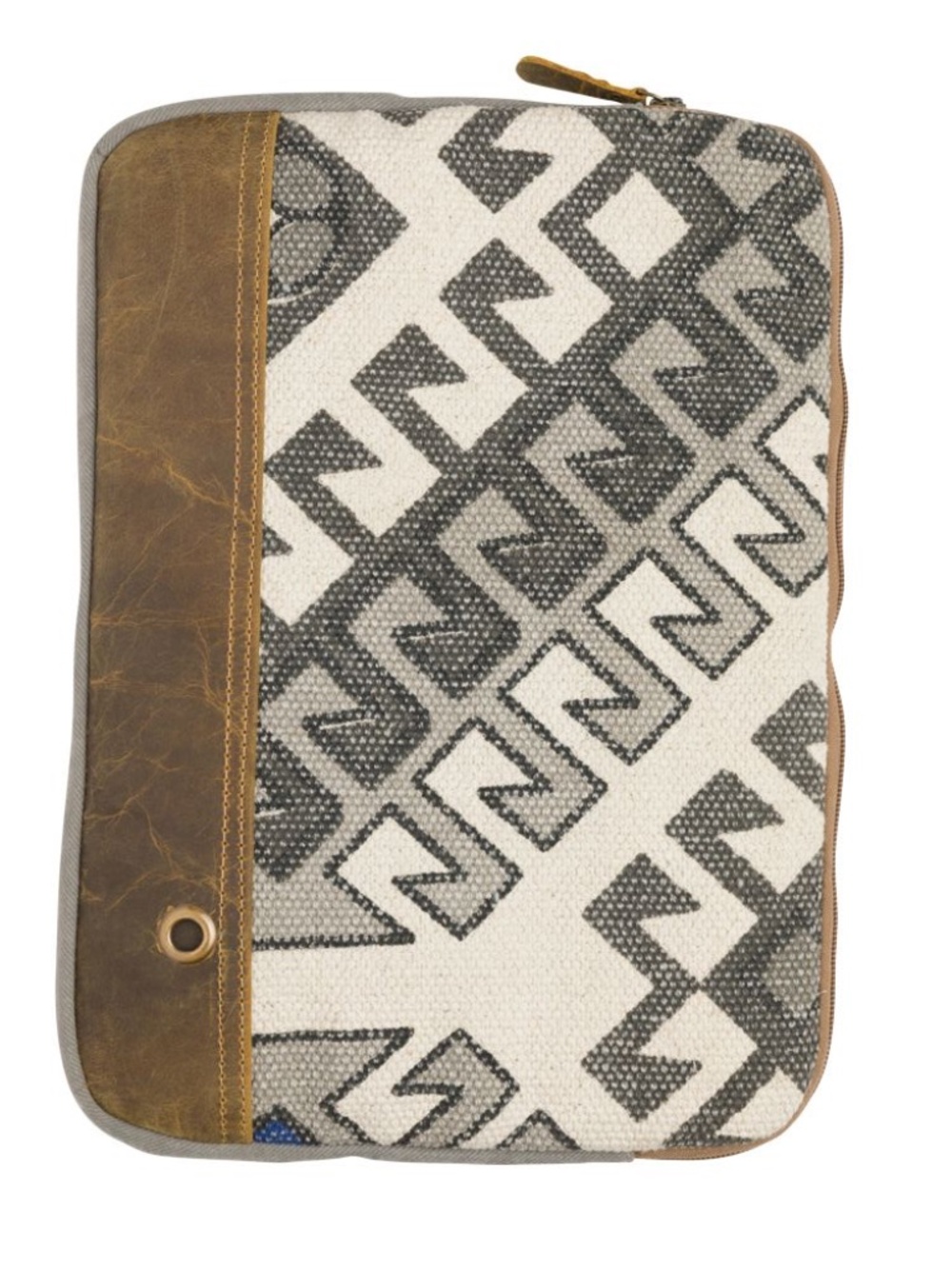 - NWT - Small Laptop Sleeve - Gray abstract - 13.5" x 9.5"